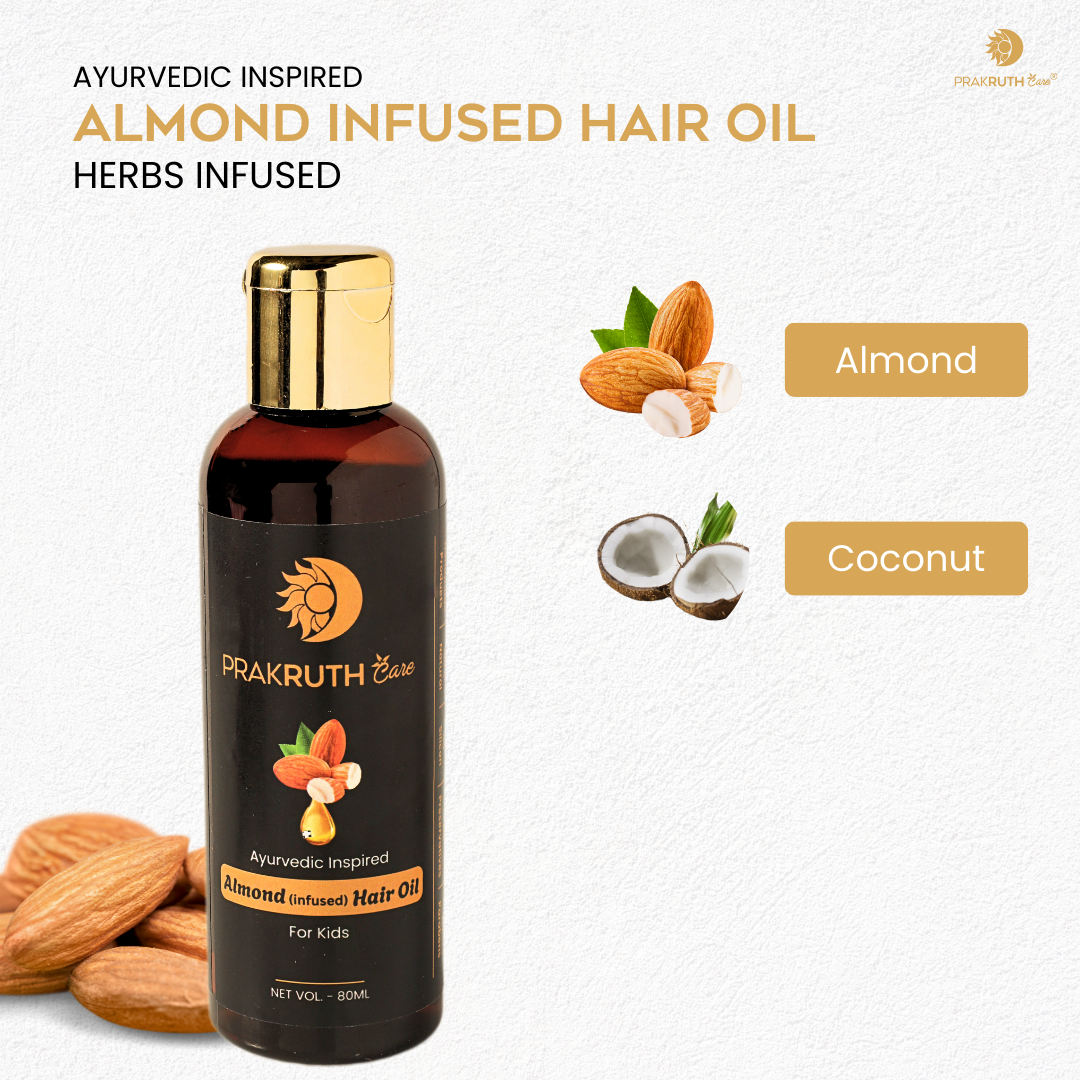 Almond Oil for Hair by Prakruth Care