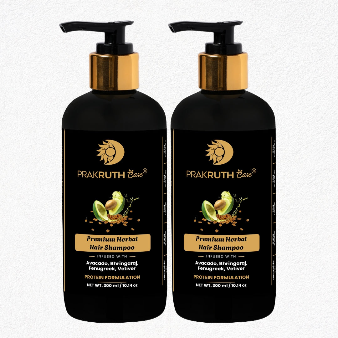 Herbal High Porosity Shampoo for Dry and Frizzy Hair