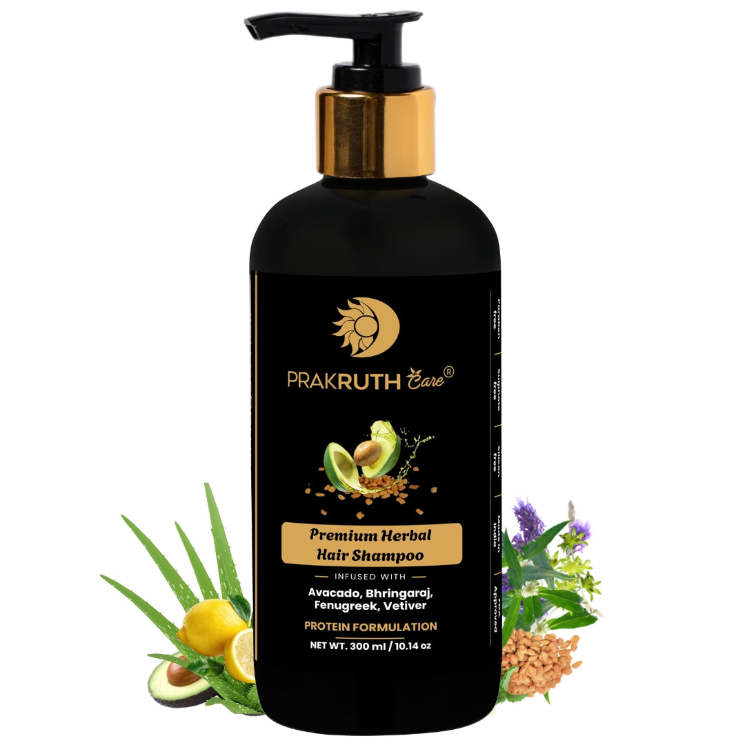 Herbal High Porosity Shampoo for Dry and Frizzy Hair