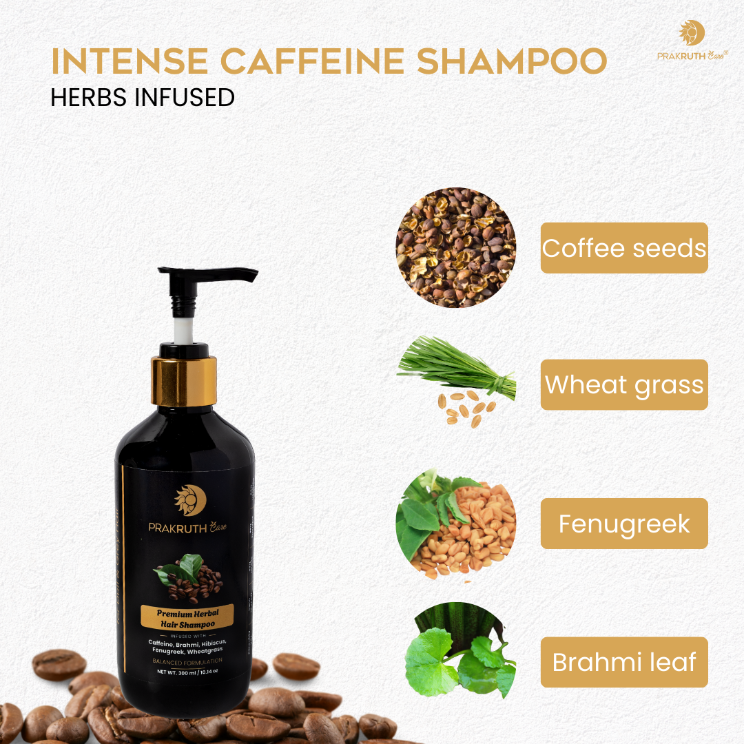 Herbal Intense Caffeine Shampoo