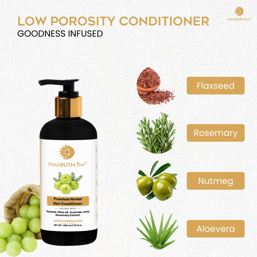 Conditioner for Low Porosity Hair