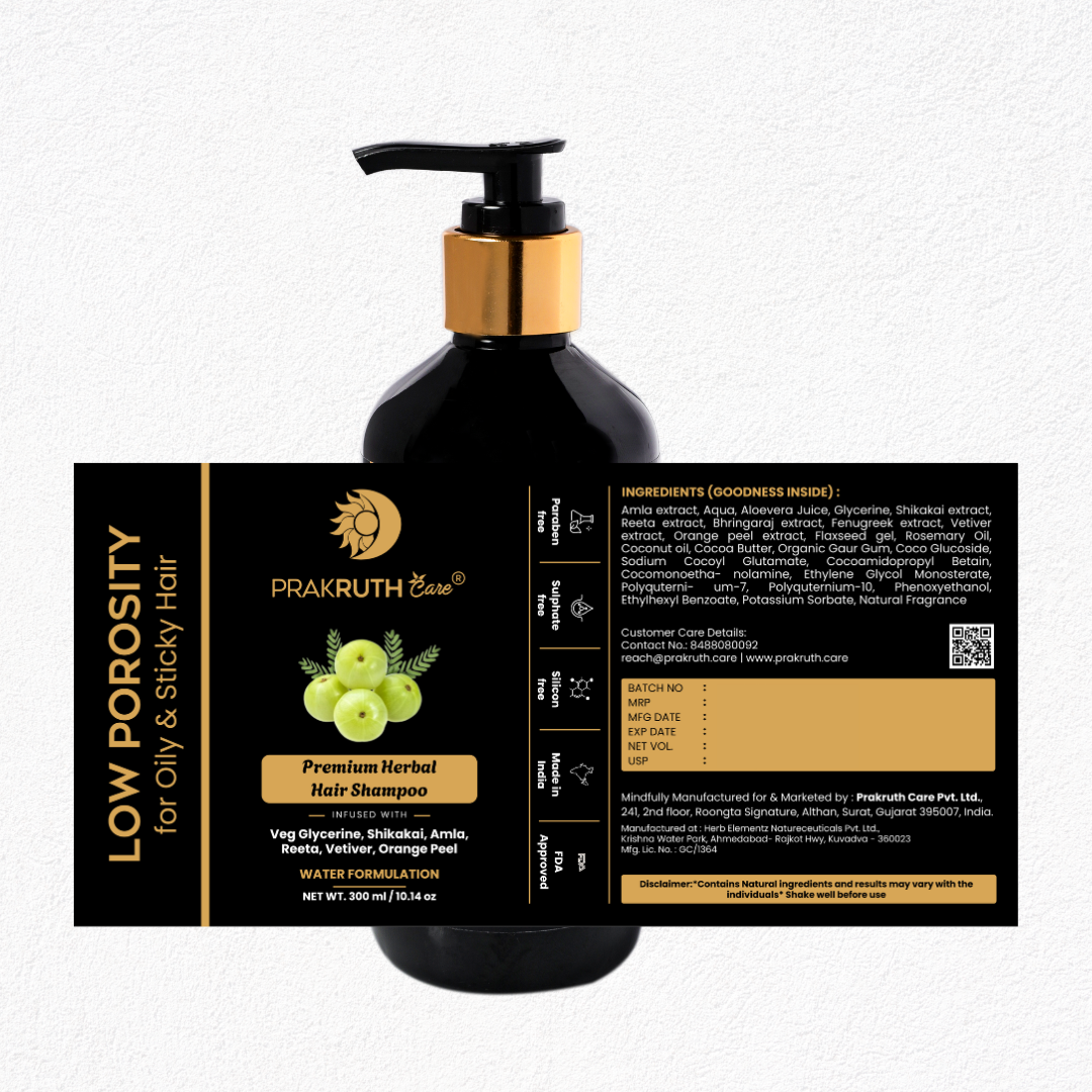 Herbal Low Porosity Shampoo
