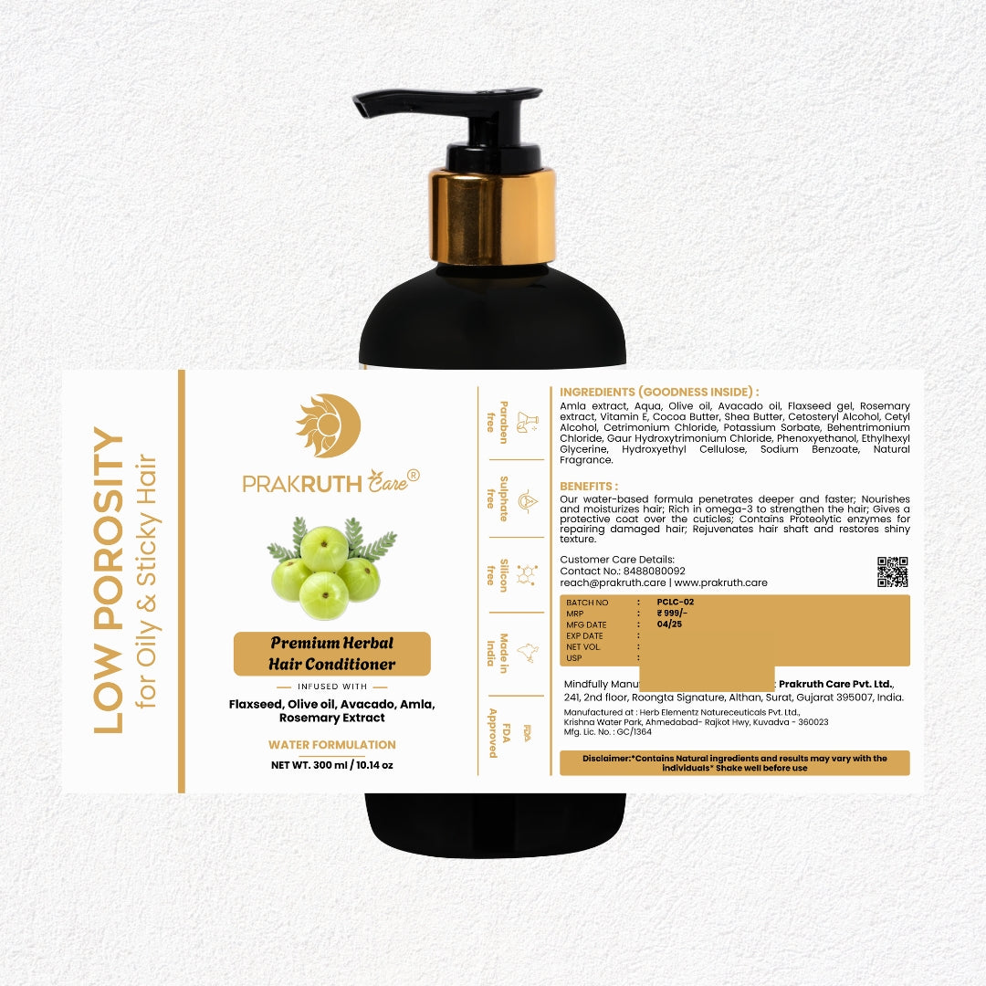 Conditioner for Low Porosity Hair