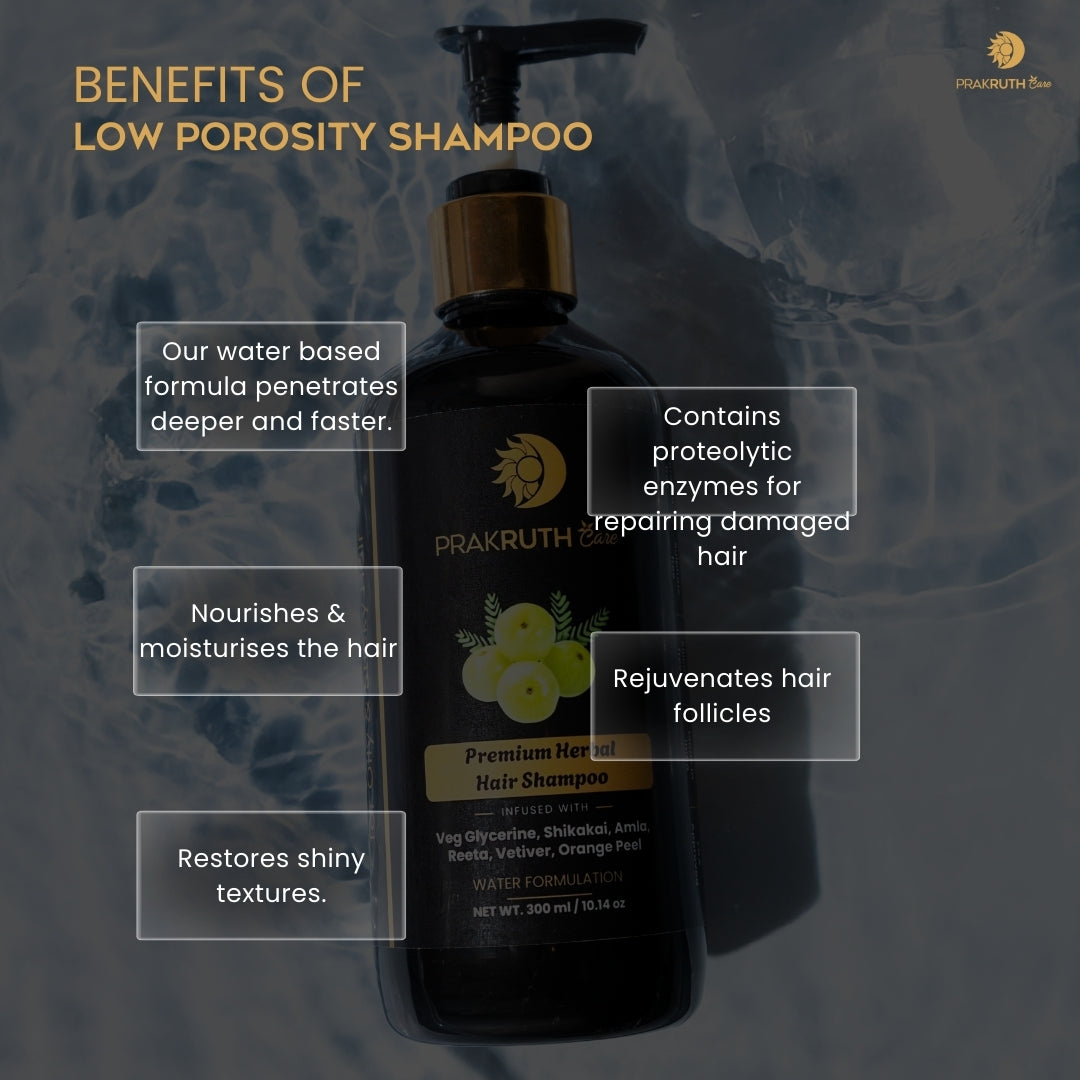 Herbal Low Porosity Shampoo
