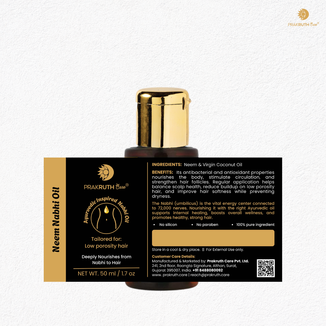 Neem Nabhi Oil: Deeply Nourishing Your Hair from Within