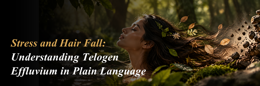 Stress and Hair Fall: Understanding Telogen Effluvium in Plain Language