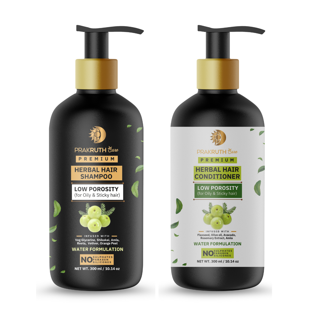 Low Porosity Shampoo & Conditioner Combo