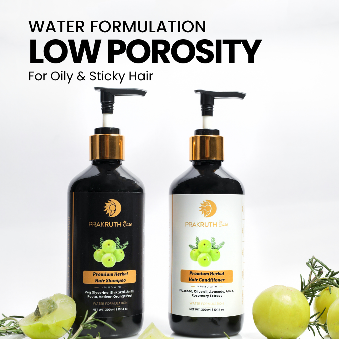 Low Porosity Shampoo & Conditioner Combo