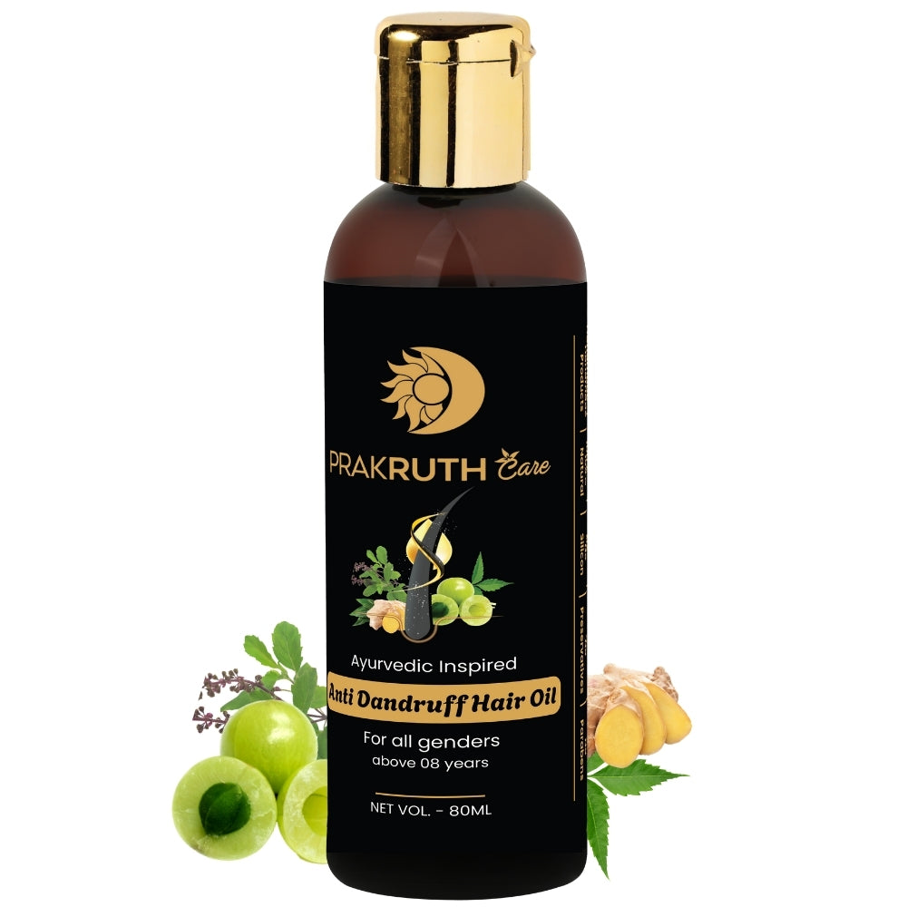 Ayurvedic Anti Dandruff Hair Oil by Prakruth Care