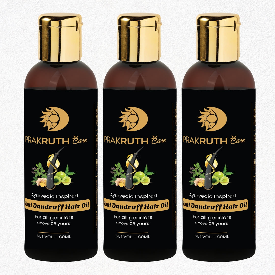Ayurvedic Anti Dandruff Hair Oil by Prakruth Care