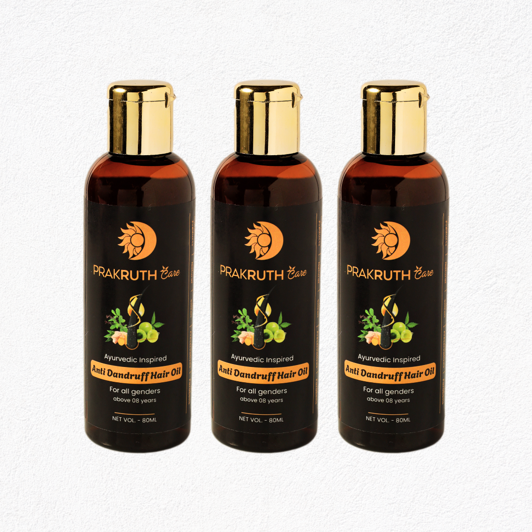 Ayurvedic Anti Dandruff Hair Oil by Prakruth Care