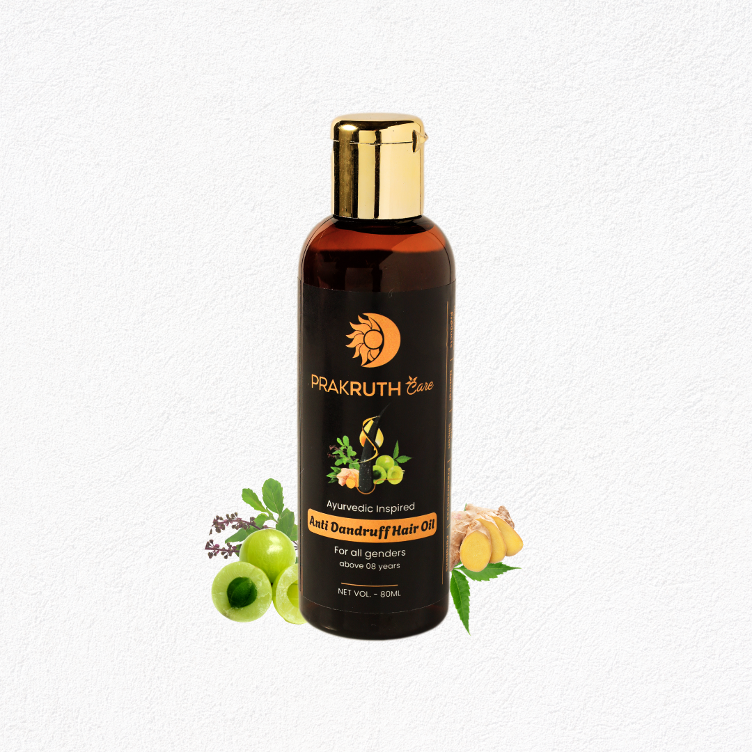 Ayurvedic Anti Dandruff Hair Oil by Prakruth Care