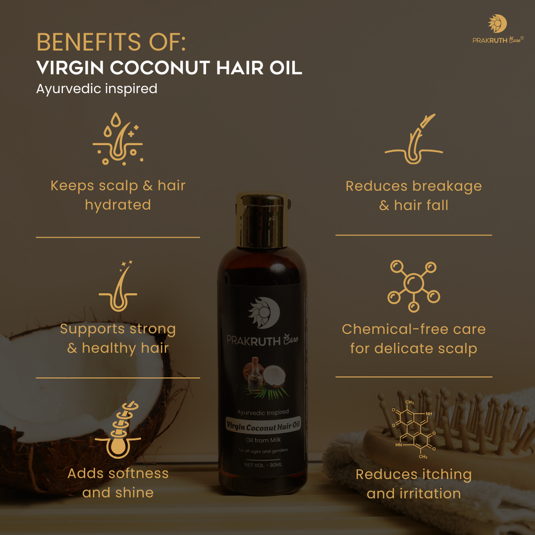 Virgin Coconut Hair Oil