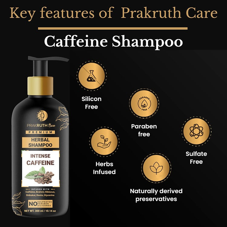 Herbal Intense Caffeine Shampoo