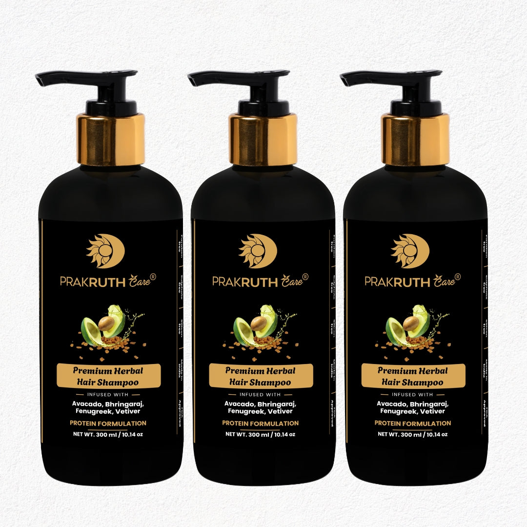 Herbal High Porosity Shampoo for Dry and Frizzy Hair