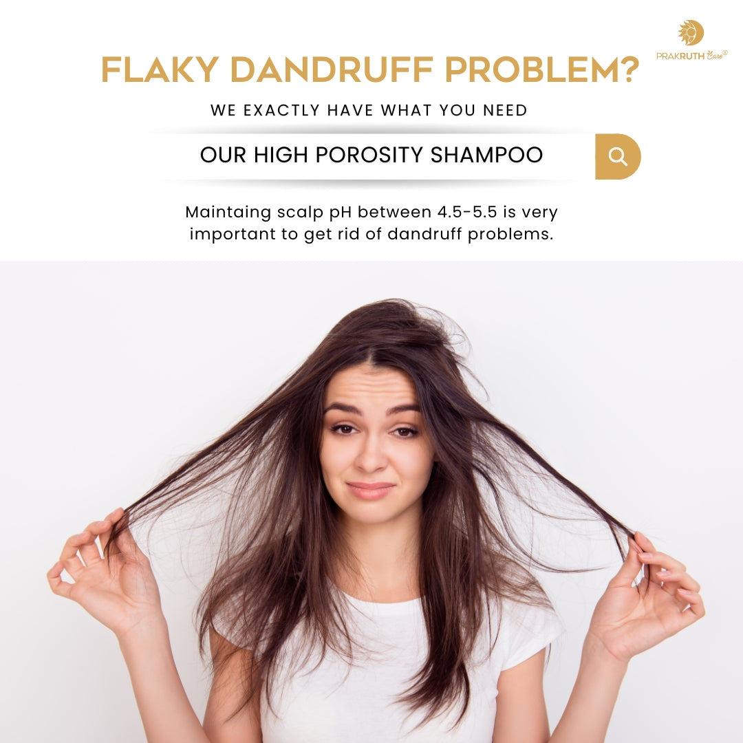 Herbal High Porosity Shampoo for Dry and Frizzy Hair