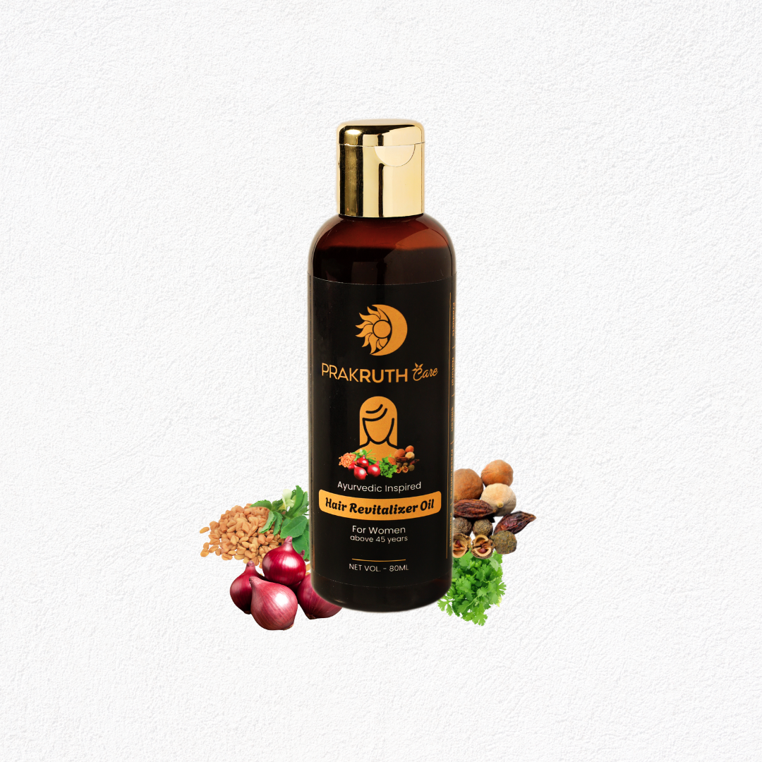 Ayurvedic Hair Revitalising Oil by Prakruth Care