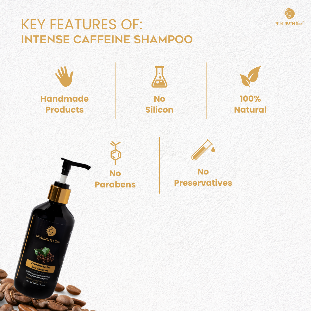 Herbal Intense Caffeine Shampoo