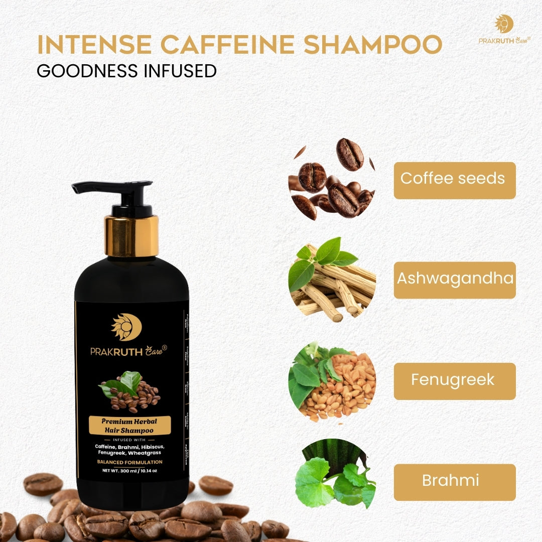 Herbal Intense Caffeine Shampoo