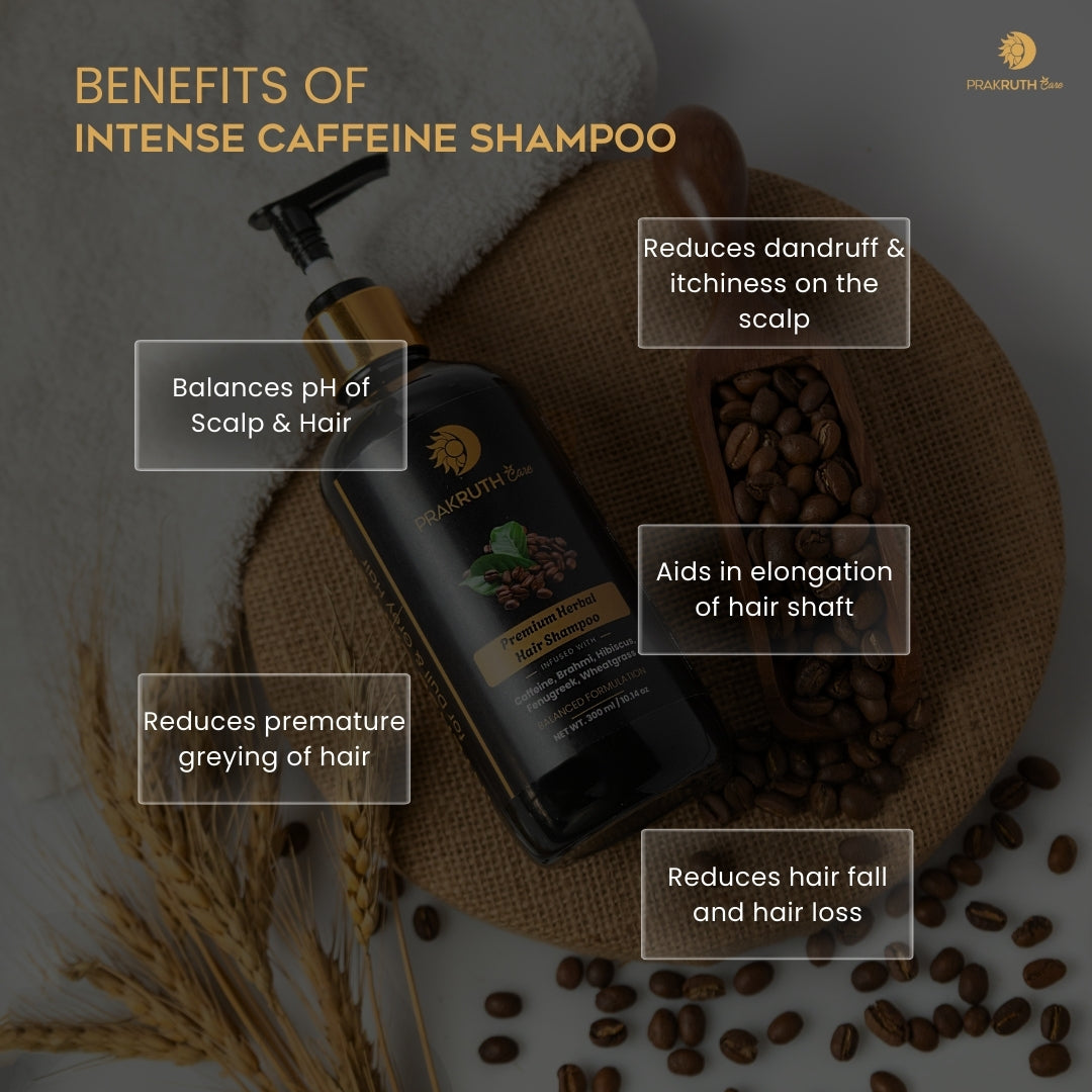 Herbal Intense Caffeine Shampoo