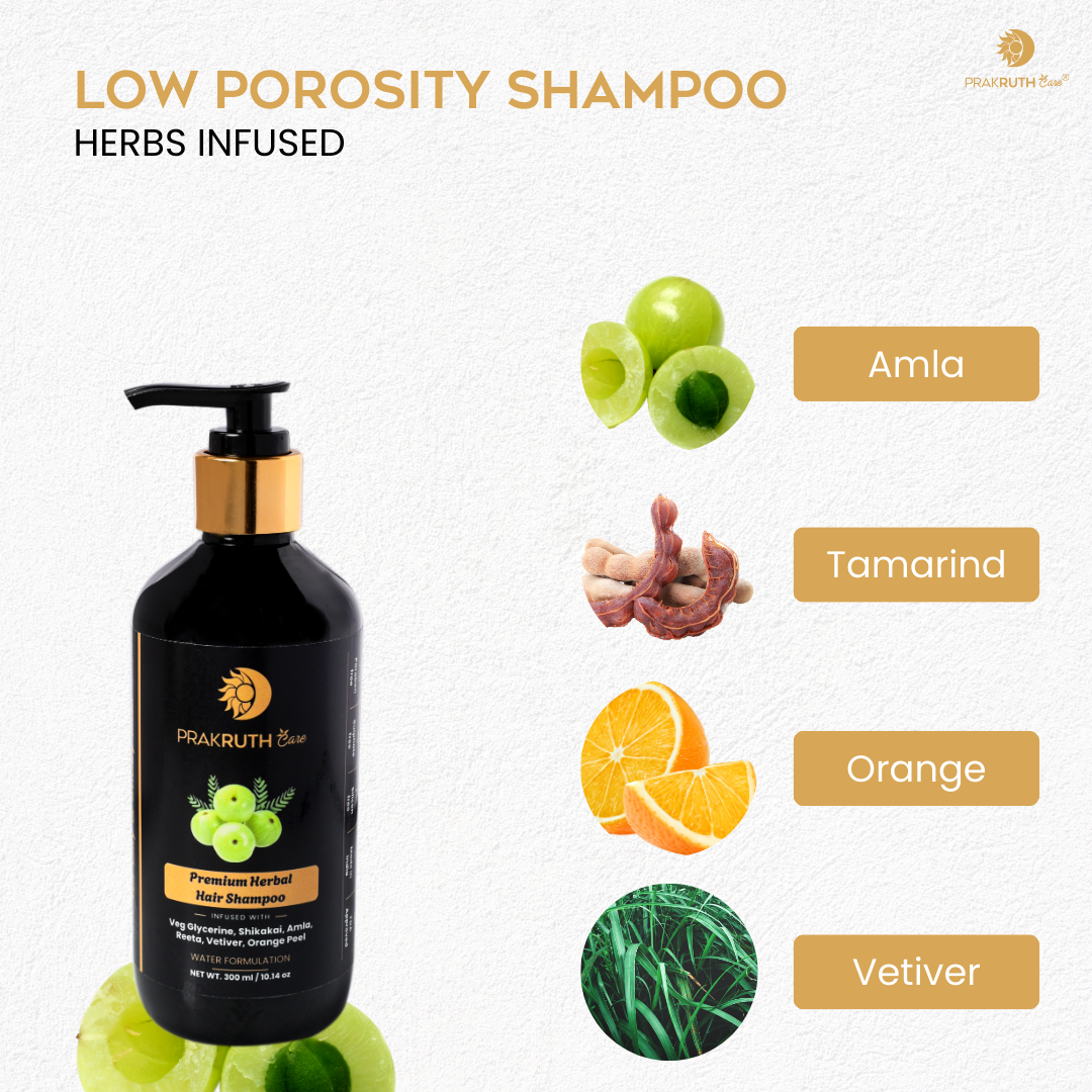 Herbal Low Porosity Shampoo