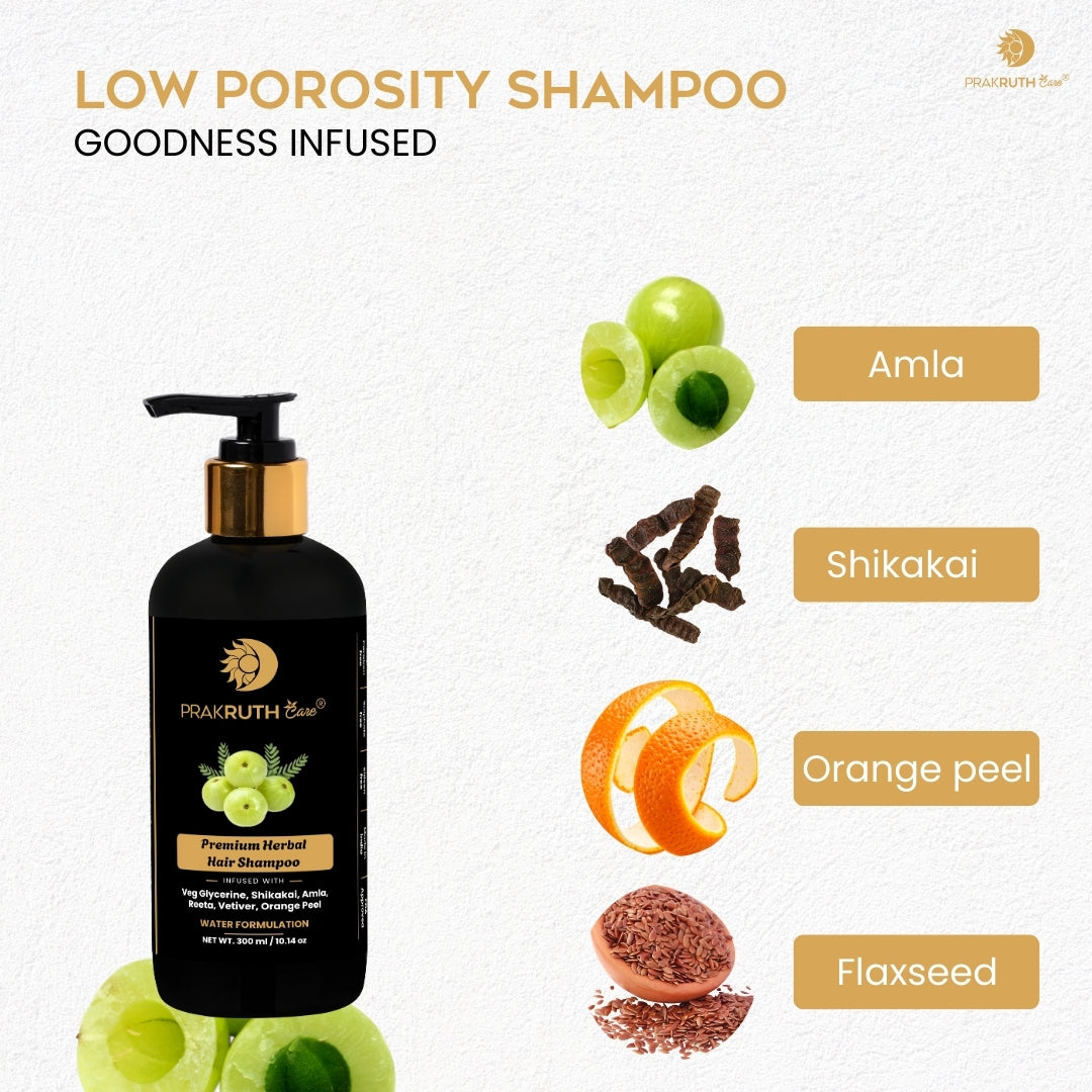 Herbal Low Porosity Shampoo