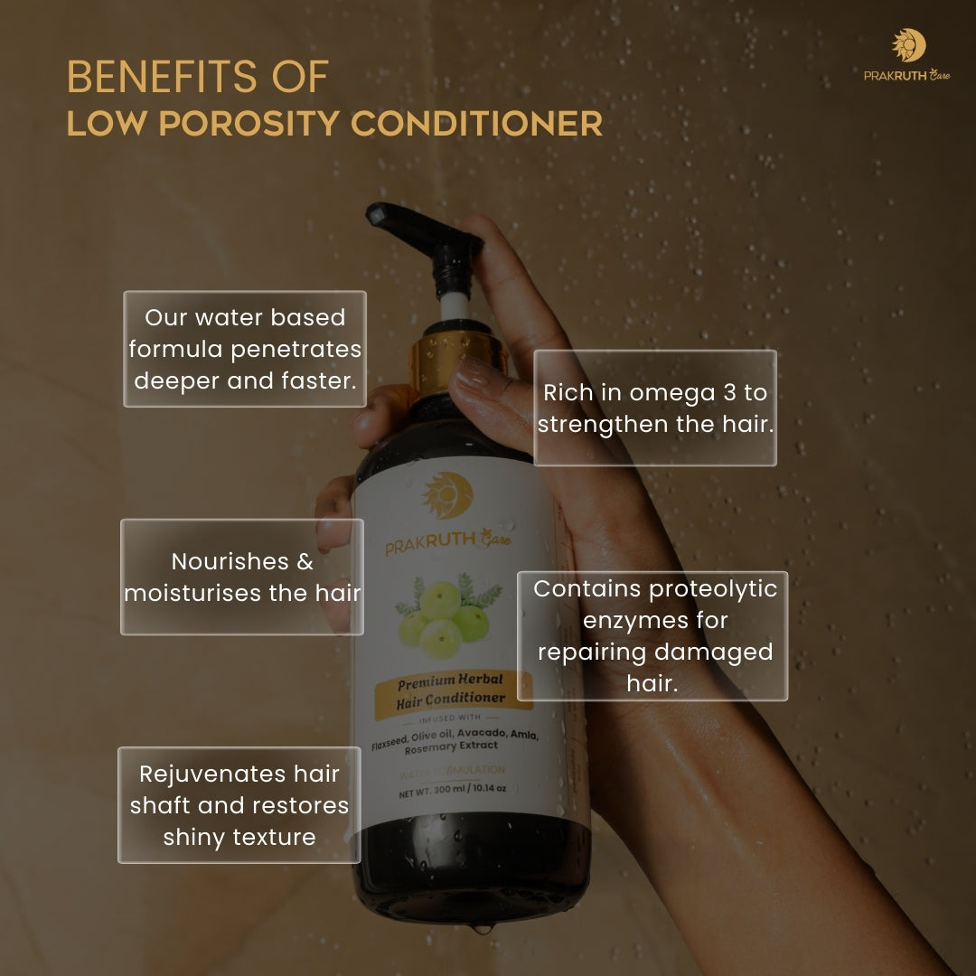 Conditioner for Low Porosity Hair