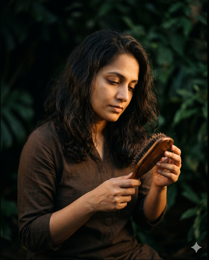 Hairfall that's hard to ignore?