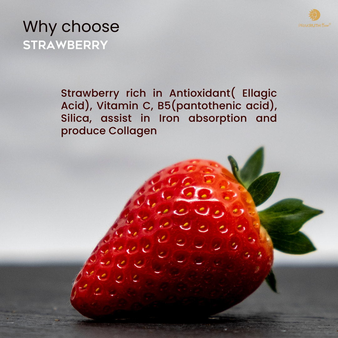 Strawberry Hair Oil: Natural Shine and Scalp Vitality